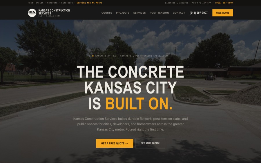 KCS Build website