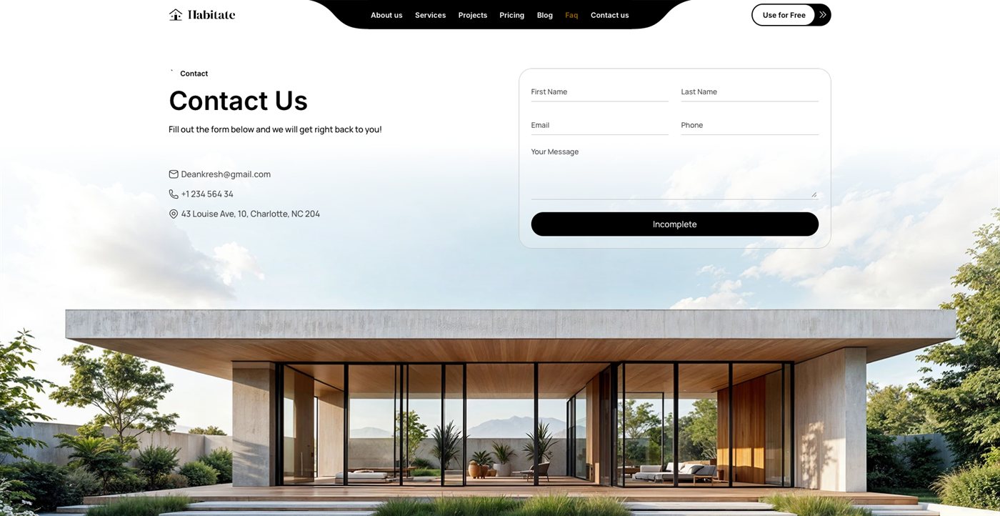 Habitat Studio concept